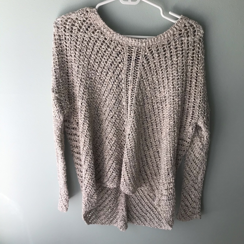 American Eagle open stitch sweater